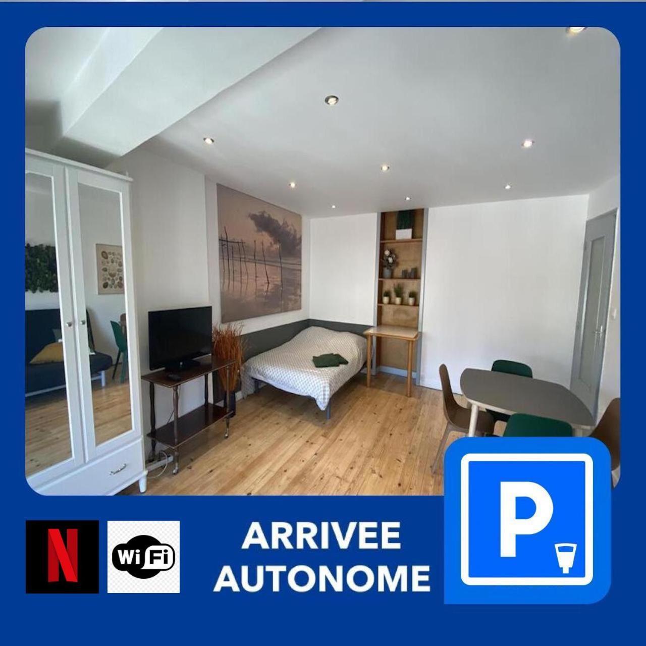 018 Chic & Cosy F1 41M2 Hypercentre Wifi Smart Tv Netflix Apartment Saint-Etienne  Exterior photo