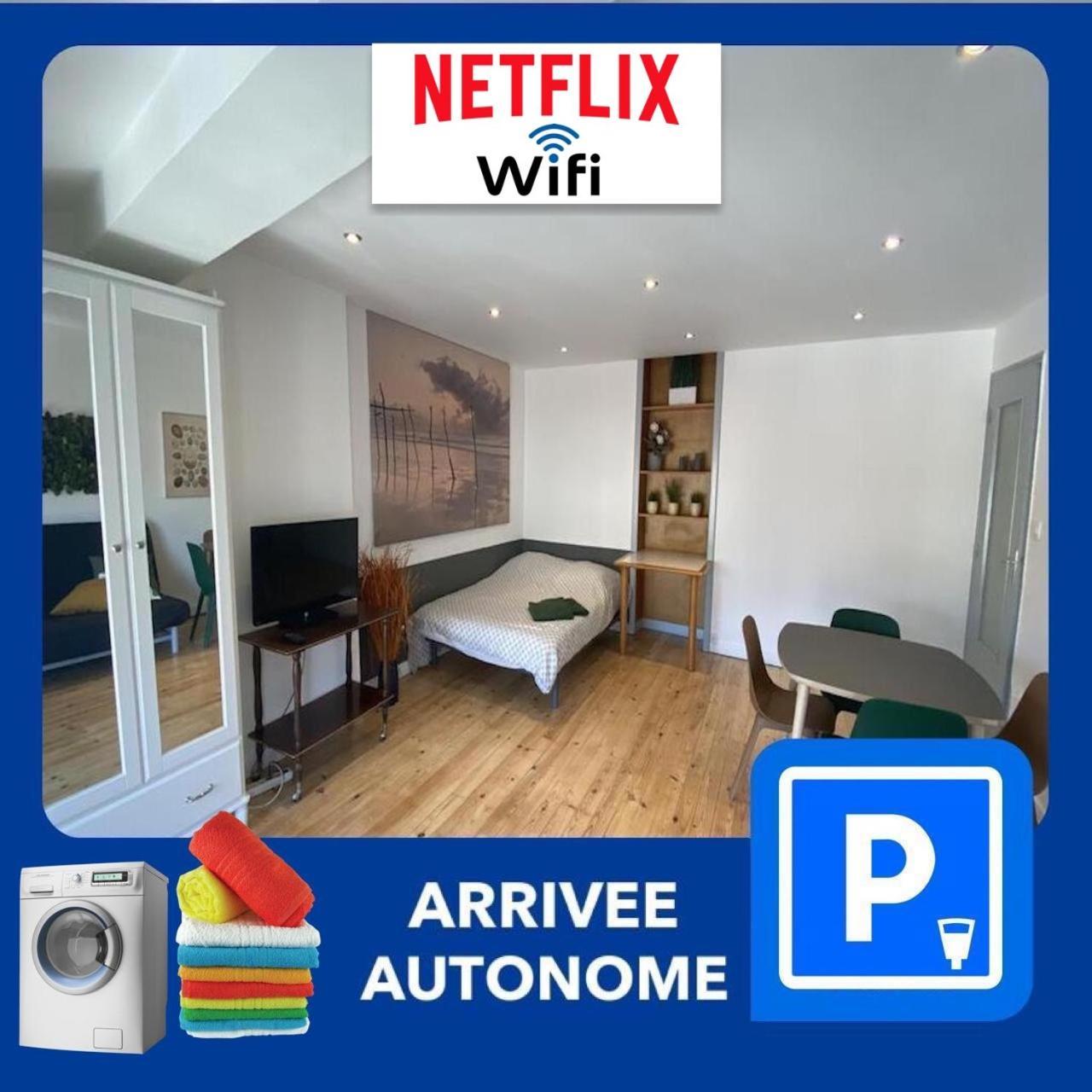 018 Chic & Cosy F1 41M2 Hypercentre Wifi Smart Tv Netflix Apartment Saint-Etienne  Exterior photo